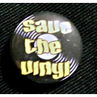 Badge "Save The Vinyl"