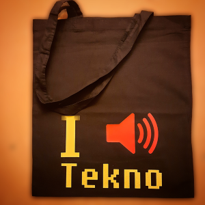 Bag "I Listen Tekno"